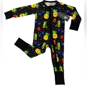 NIB SoulBaby Hey Bear Bamboo Zippy